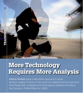 Article cover for More Technology Requires More Analysis